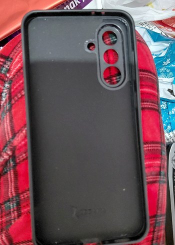 Kartlikli Lacivert Bohem Telefon Kılıfı - Görsel 2