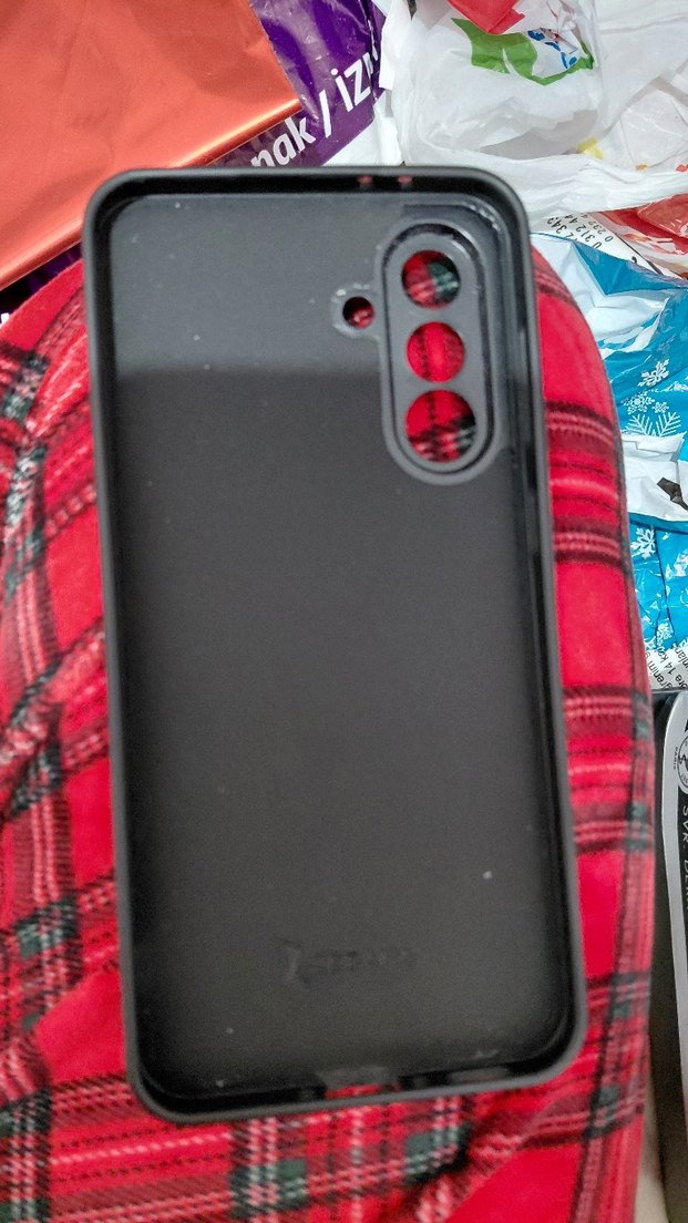 Kartlikli Lacivert Bohem Telefon Kılıfı - Görsel 2