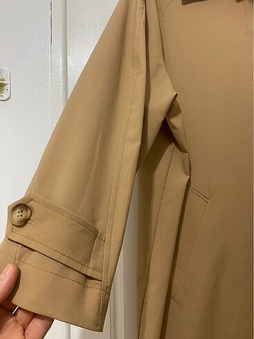 40 Beden camel Renk Harika bir kumaşa sahip trençkot oversize