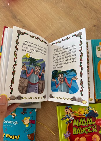  Beden Renk Çocuklar için Masal Kitapları Seti