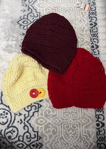 Örgü Kadın Bere - Görsel 2