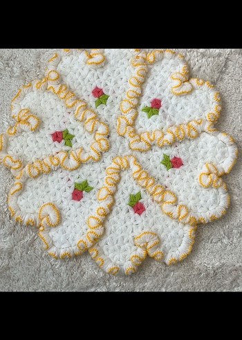 Renkli Örgü Banyo Lifleri - Görsel 14