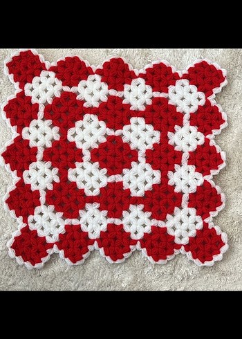 Renkli Örgü Banyo Lifleri - Görsel 12