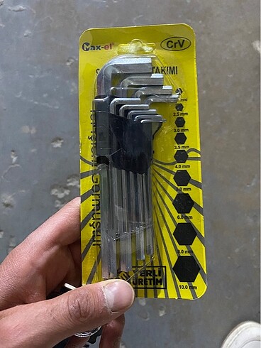 150mm Alyan Takımı 9?lu