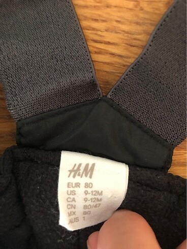 9-12 Ay Beden H&M yağmur/ kar tulumu