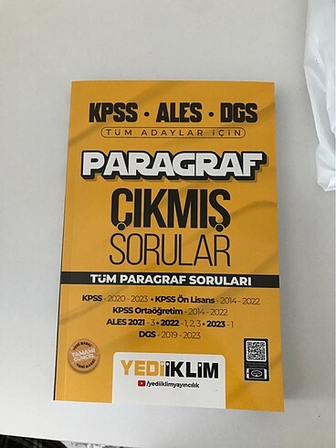 Kpss çıkmış paragraf soruları