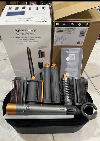 Dyson Dyson Airwrap Uzun Saç Şekillendirici Seti Gri