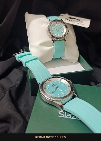 Slazenger Slazenger Çift saati. Orjinal saat ve yanında parfüm hediyesi