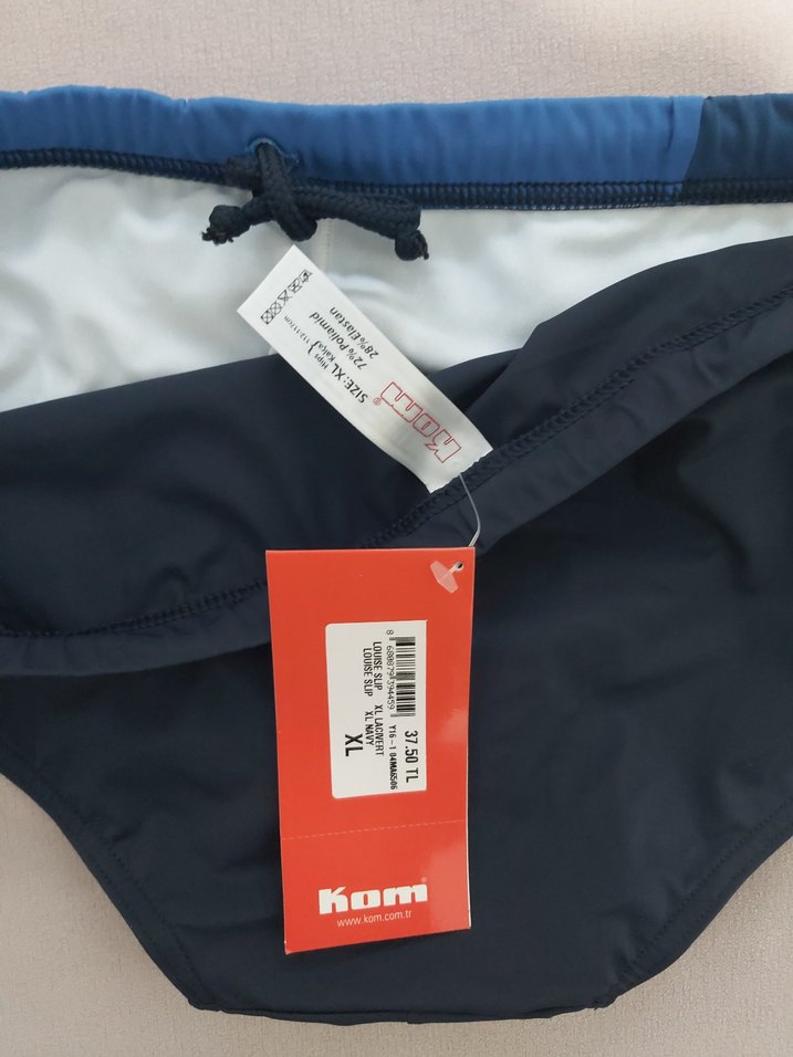 Erkek Lacivert Mini Yüzücü Mayo - Görsel 3