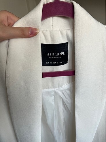 36 Beden Blazer Ceket.
