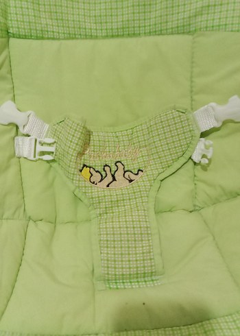 Açık Yeşil Bebek beşiği örtüsü - Görsel 3