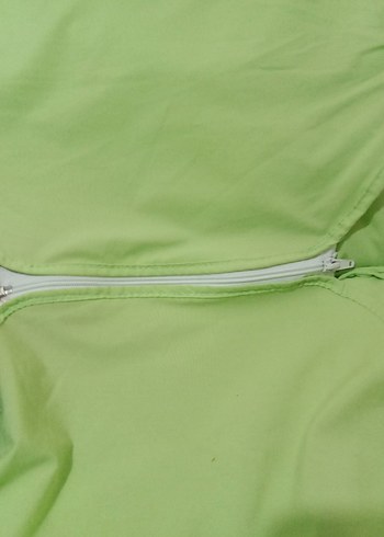 Açık Yeşil Bebek beşiği örtüsü - Görsel 5