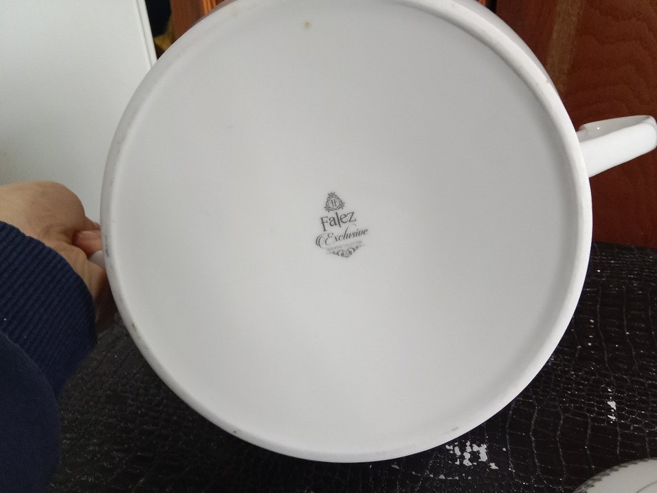 Gri Desenli Beyaz Kapaklı Çorba Kasesi - Görsel 5