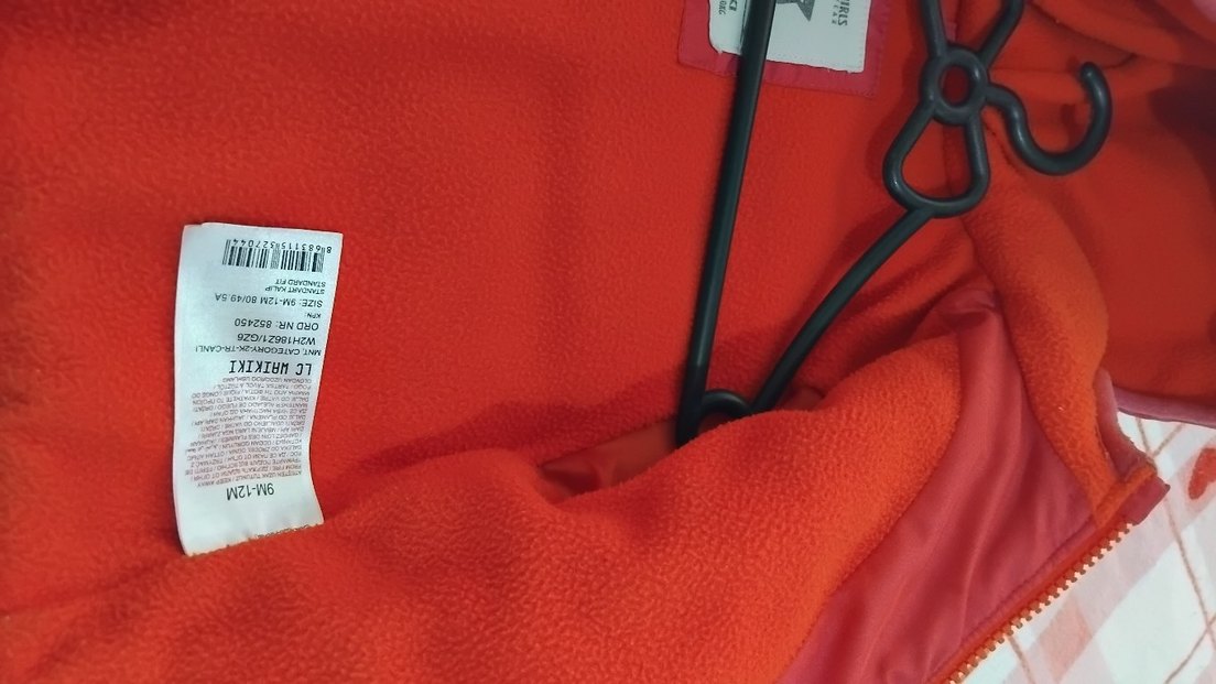 Kız Çocuk pembe Fermuarlı Mont - Görsel 4