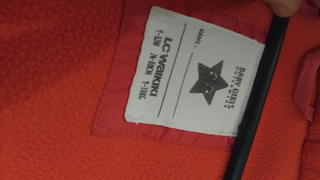 Kız Çocuk pembe Fermuarlı Mont - Görsel 5