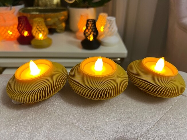 Üçlü mumluk