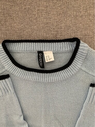 H&M Hm açık mavi kazak