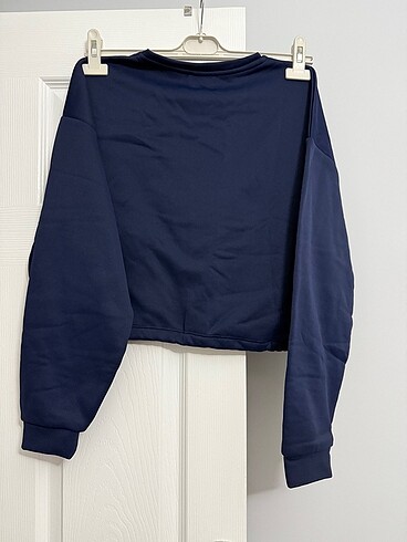 LTB LTB beli lastikli crop sweatshirt