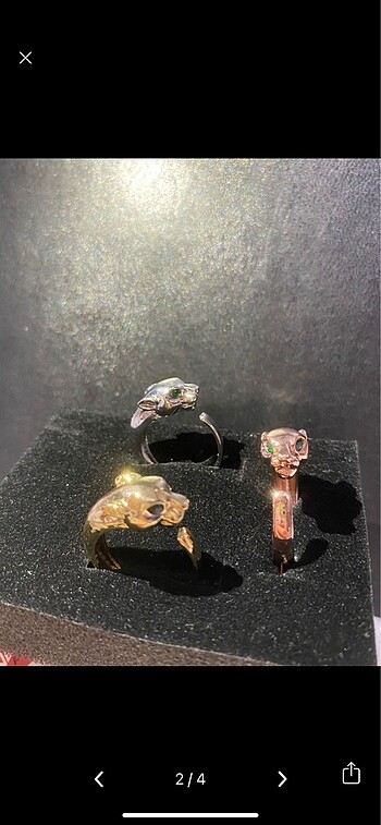 kaplanlı yüzük - Görsel 2