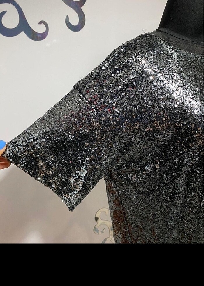 payetli elbise - Görsel 2