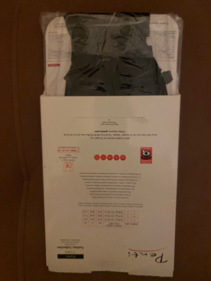 Penti Trendy Siyah Mini Desenli Külotlu Çorap - Görsel 2