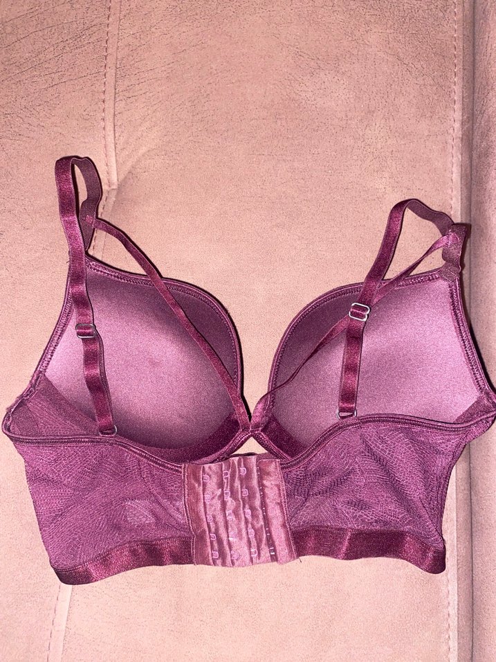 Mor büstiyer Tarz Midi Sütyen takımı - Görsel 5