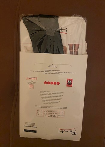 Penti Always Black Desenli Siyah Külotlu Çorap - Görsel 2