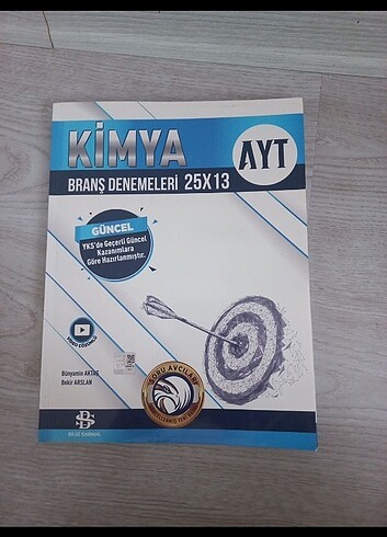 Ayt Kimya 25li branş deneme bilgi sarmal