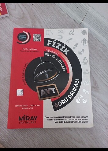 Fizik ayt soru bankası Miray yayınları