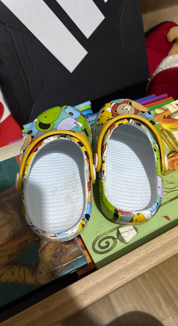 Renkli Baskılı Erkek Çocuk Terlikleri - Görsel 3