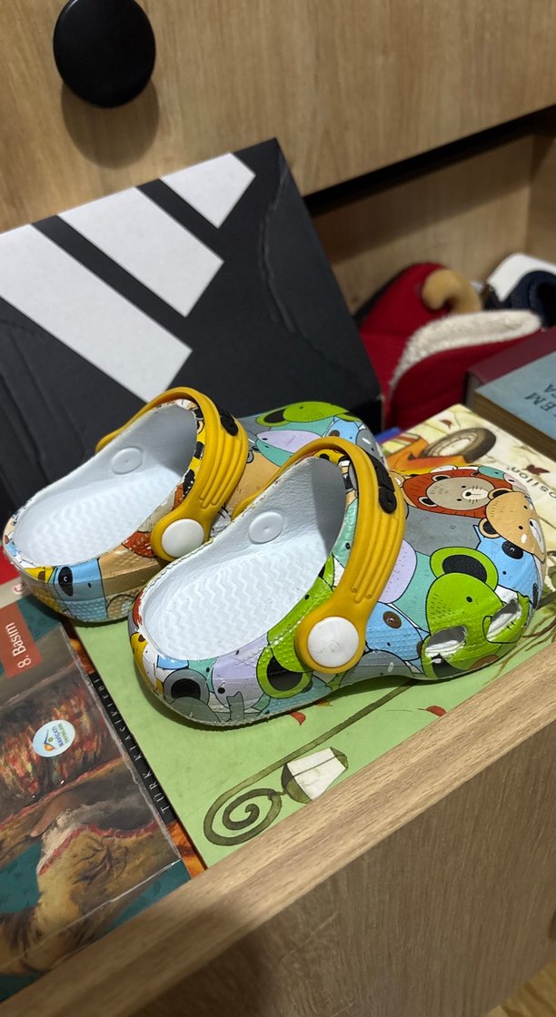 Renkli Baskılı Erkek Çocuk Terlikleri - Görsel 4