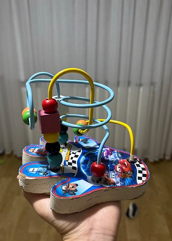 Renkli Ahşap Eğitici Oyuncak - Görsel 3