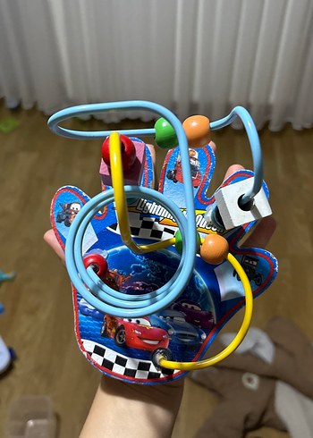 Renkli Ahşap Eğitici Oyuncak - Görsel 2