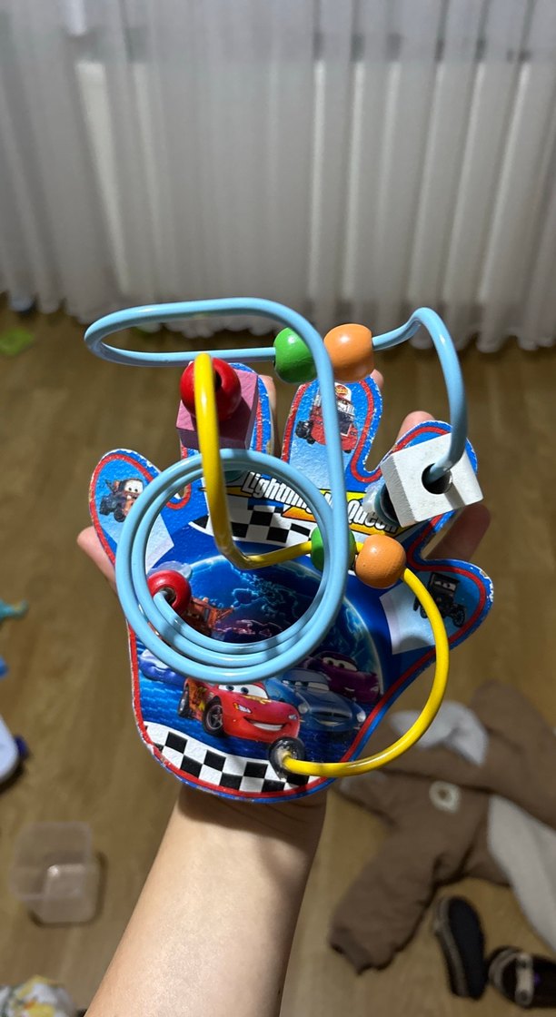 Renkli Ahşap Eğitici Oyuncak - Görsel 2