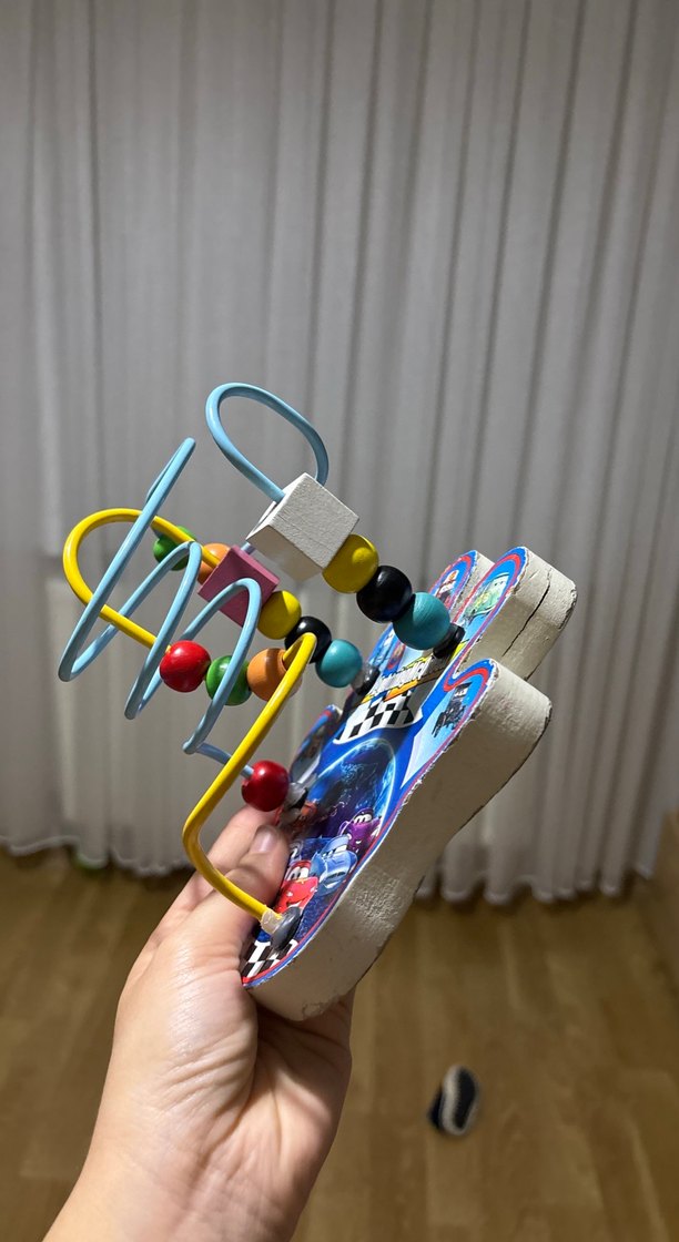 Renkli Ahşap Eğitici Oyuncak - Görsel 5