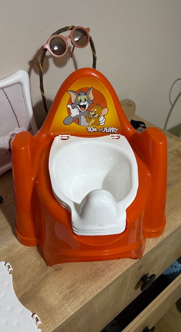 Tom ve Jerry Desenli Bebek Lazımlığı - Görsel 4