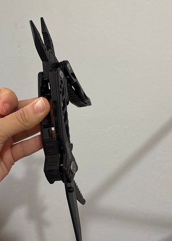 Siyah Çok Fonksiyonlu Katlanabilir Bıçak - Görsel 6