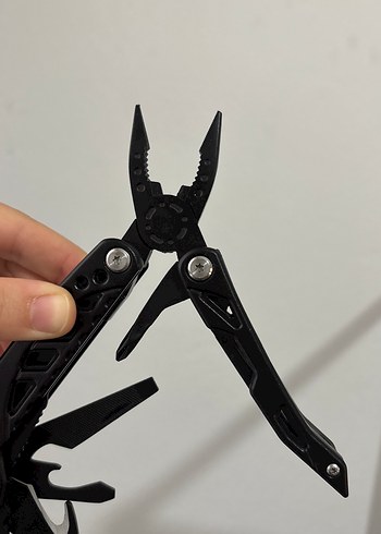 Siyah Çok Fonksiyonlu Katlanabilir Bıçak - Görsel 2