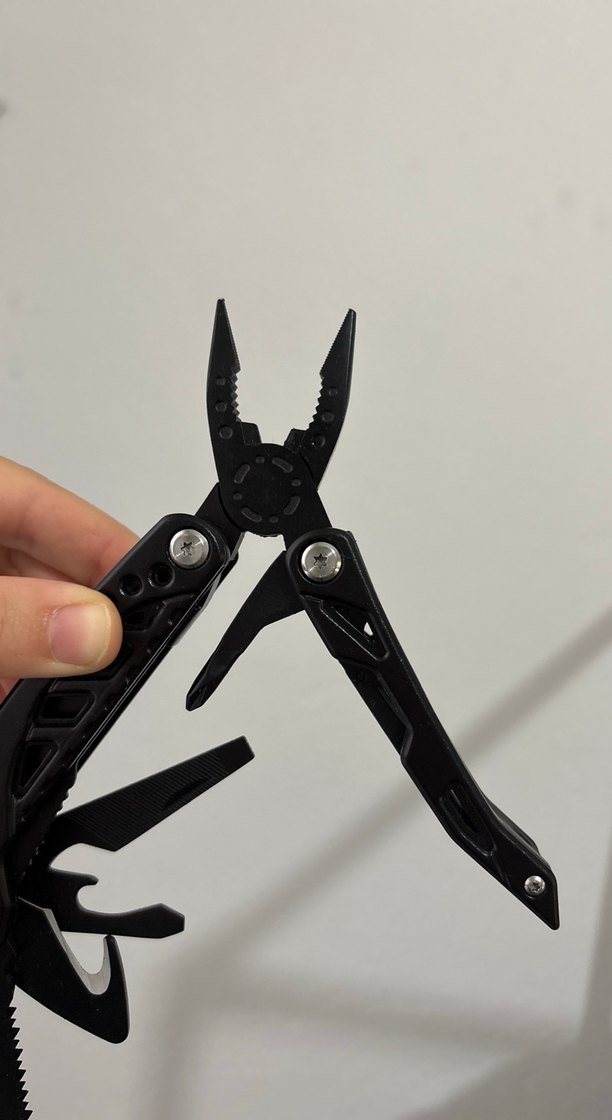 Siyah Çok Fonksiyonlu Katlanabilir Bıçak - Görsel 2