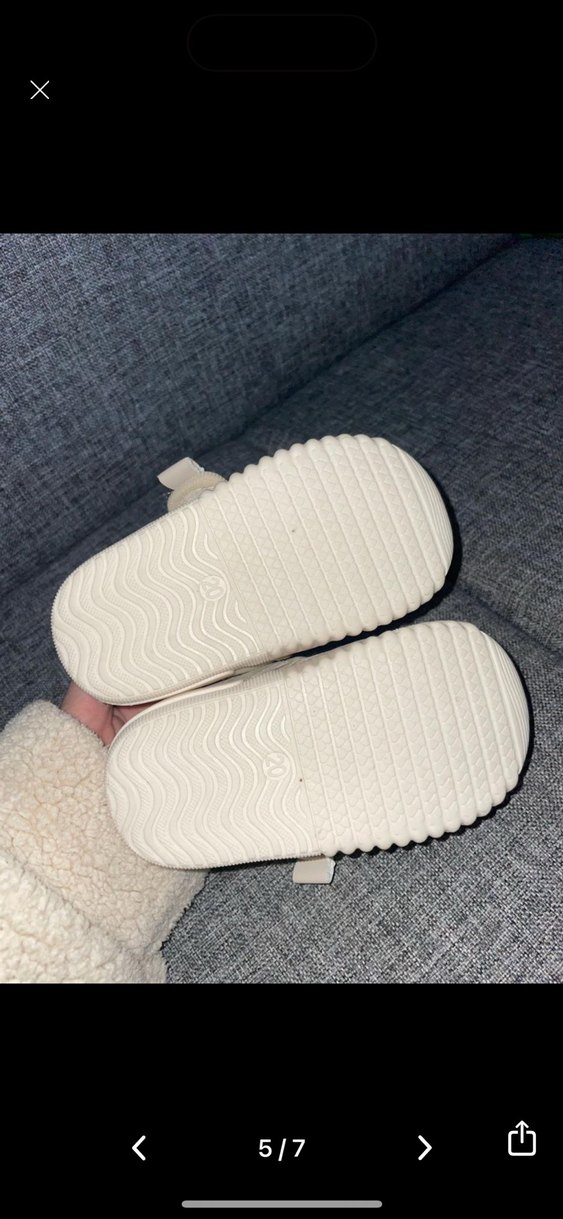 Beyaz Erkek Bebek İlk Adım Ayakkabısı Velcro - Görsel 5