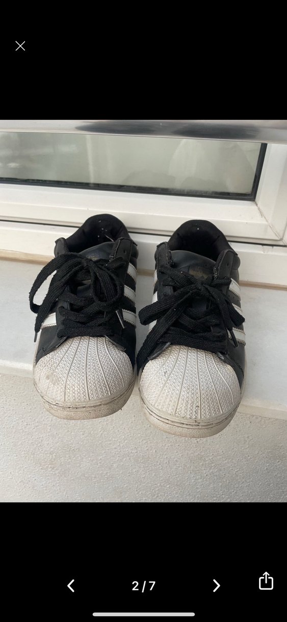Adidas superstar kadın ayakkabı - Görsel 2