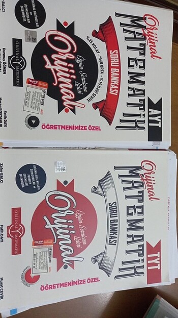 Orijinal tyt ayt matematik soru bankası