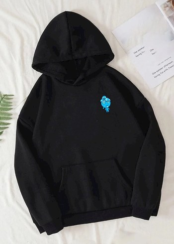 l Beden Ateş ve Su 2li Çift Kapüşonlu Sweatshirt
