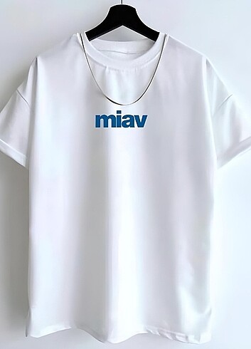 Miav Baskılı T-shirt 