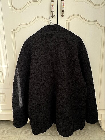 Defocta oversize kolej yaka bomber ceket