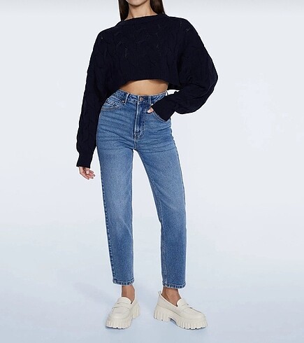 Stradivarius mom jeans