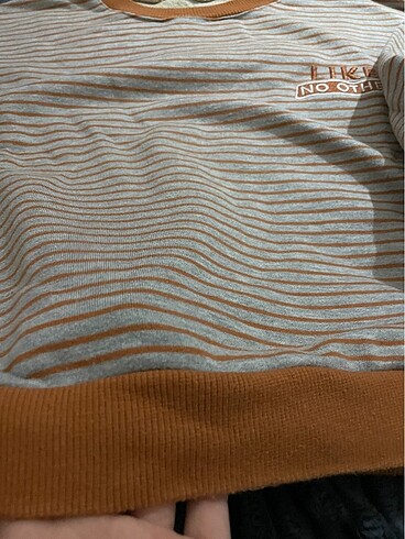 m Beden kahverengi Renk sweatshirt