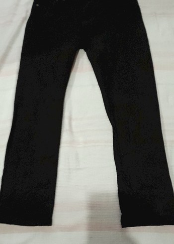 Siyah Erkek Kot Pantolon - Görsel 3