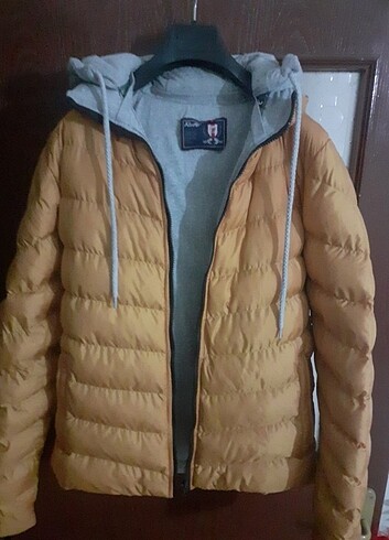 Oversize şişme mont 1 kere giyildi tertemiz