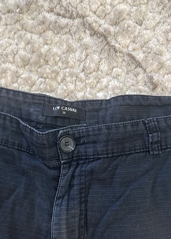 Siyah Kemerli Erkek Kargo Şort - Görsel 2